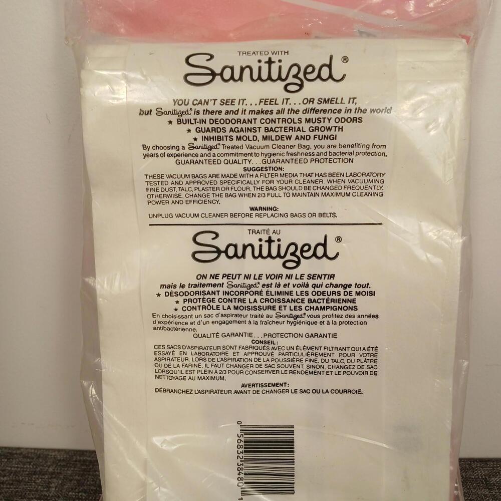 Vintage Kenmore 50370 Vacuum Cleaner Bags Singer Sub 3 HB SB Upright 6 Pack Sani - Picture 2 of 7